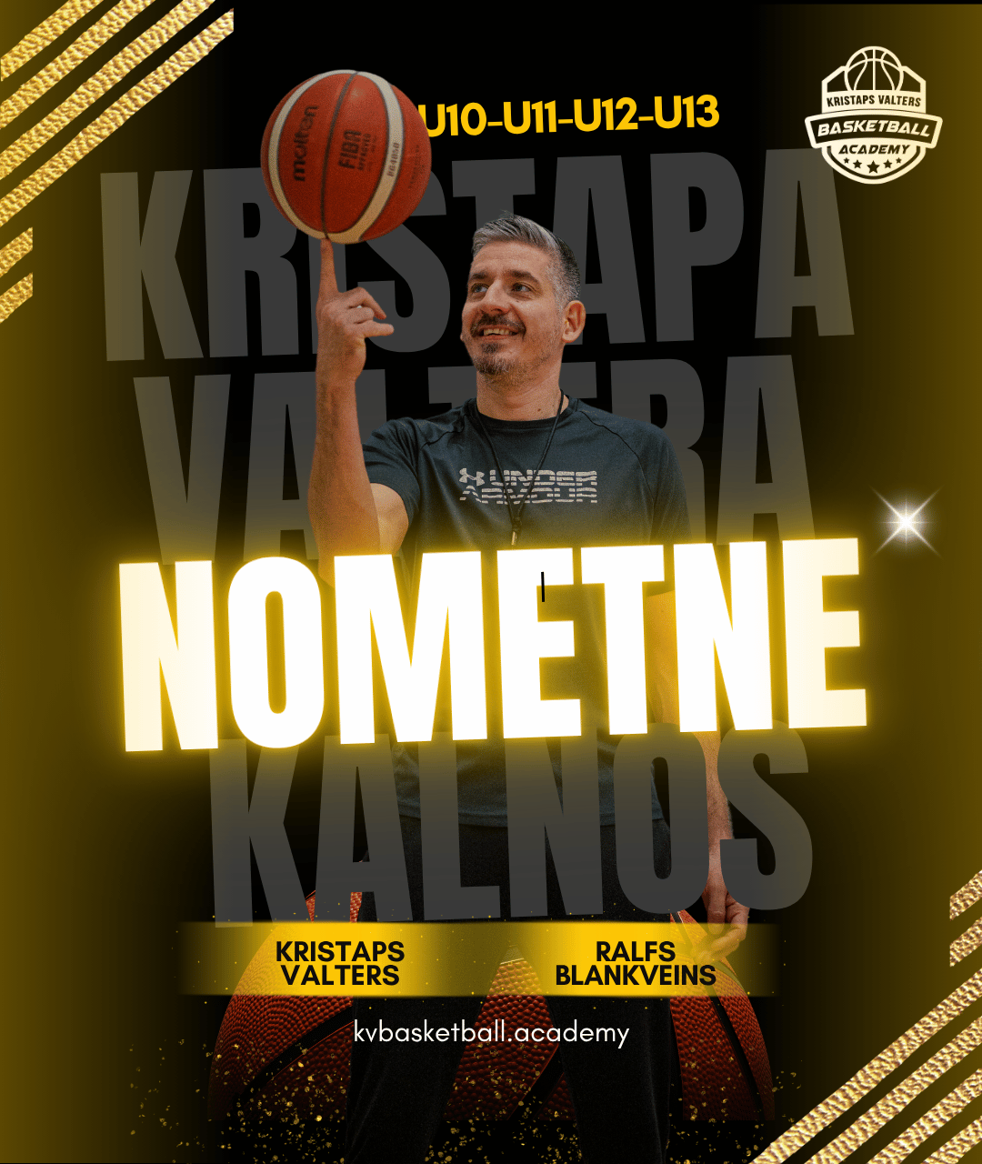 Kristapa Valtera basketbola nometne Kalnos: 2025. g. 20.-25. augustā
