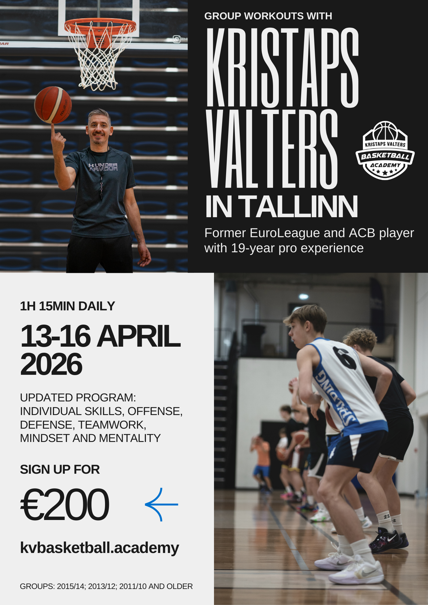 Group Workouts in Tallinn, April 2026