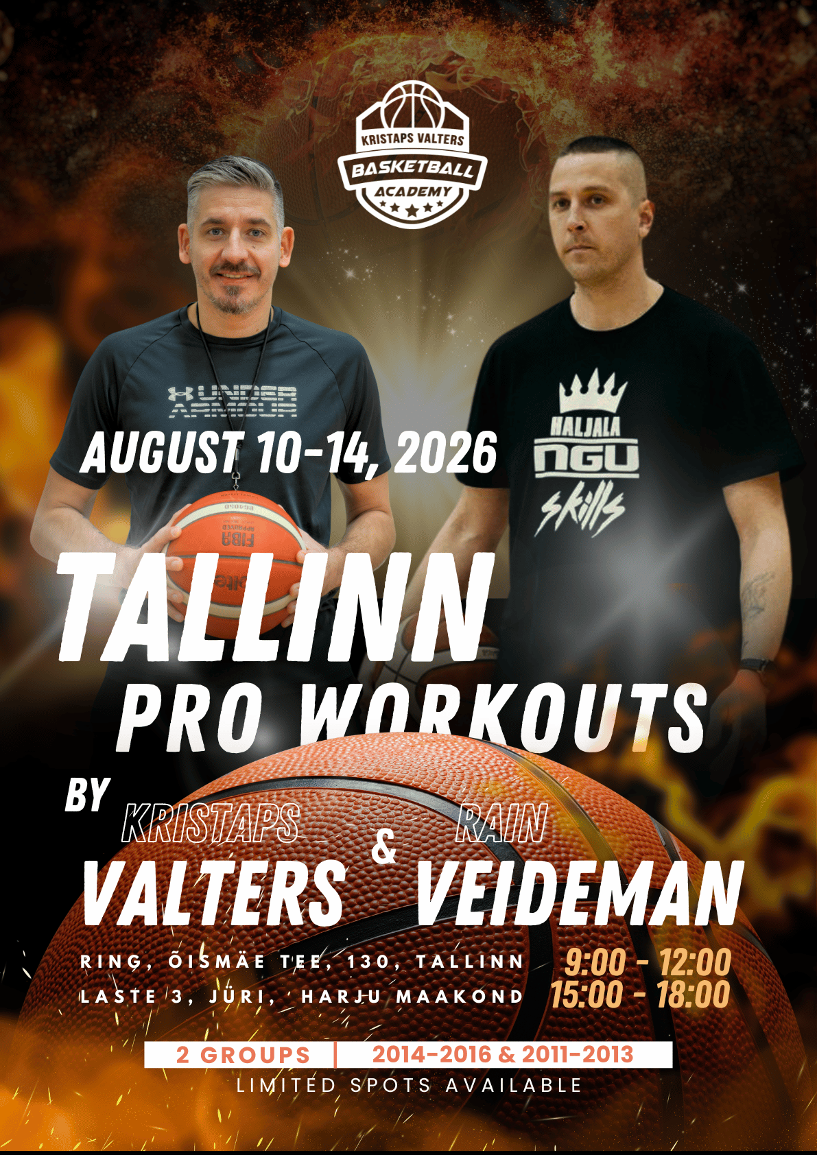 Kristaps Valters & Rain Veideman Pro Workouts in Tallinn